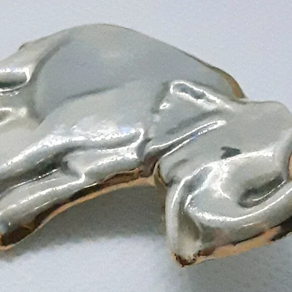 CLOSET SALE!!  NEW Collectable Prosperity ceramic elephant pin - Picture 2 of 11
